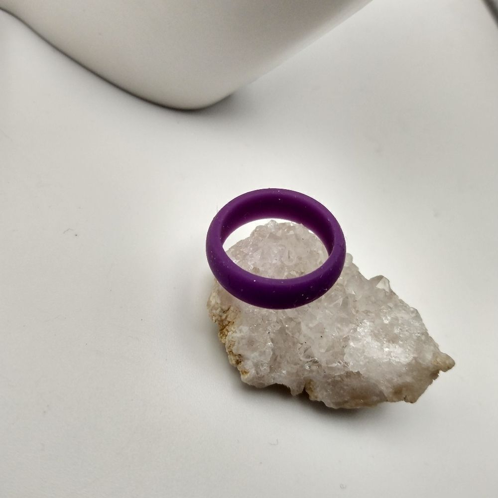 Purple lilac ring‎ size 5.5